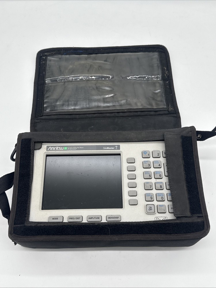 Anritsu S331D: Site Master, Version 5.34 W/ Carry Case. Needs Calibration