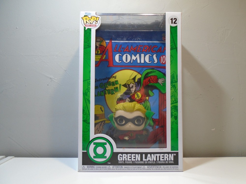 FUNKO POP! DC COMIC COVERS GREEN LANTERN FIGURE NIB (ML334)