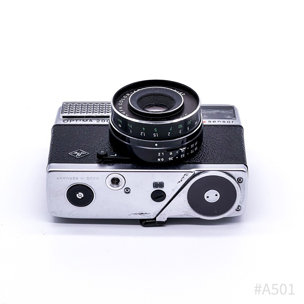 Agfa Optima 200 Sensor Camera Rangefinder Camera Color-Apotar Paratic 1:2.8/42