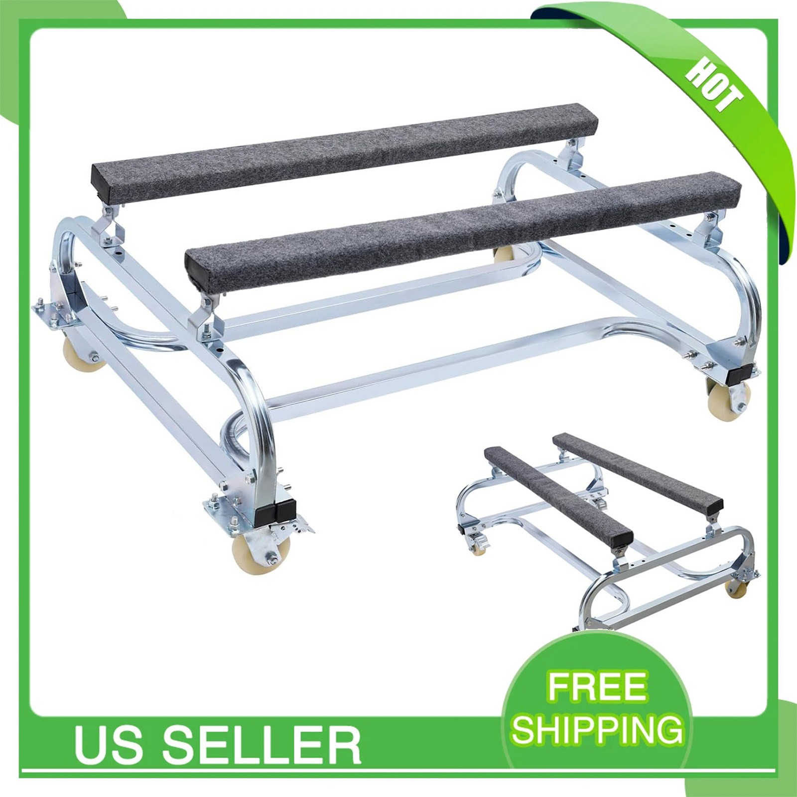 Jet Ski Dolly 1300 LBS Watercraft PWC Dolly Adjustable Bunks Jet Ski Cart Dolly