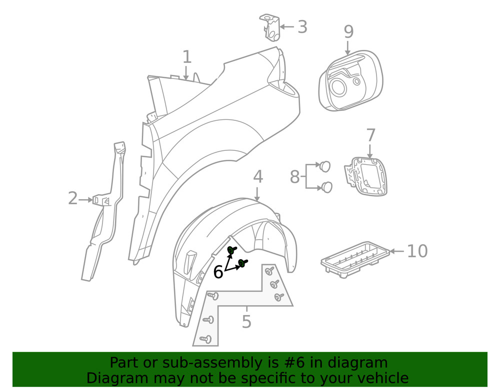 Genuine GM Multi-Purpose Bolt 11570498