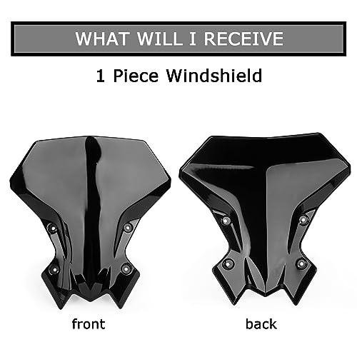 Windshield for Z900 2021-2023 - Windshield Windscreen Baffle Air Wind