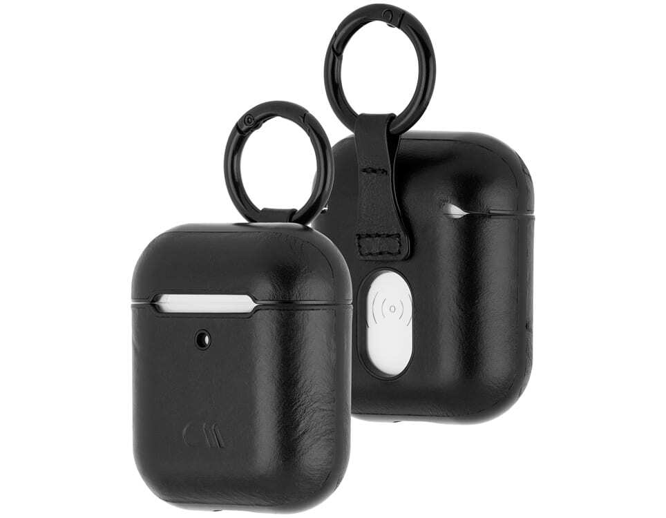 Case-Mate Case and Neck Strap for AirPods- Black