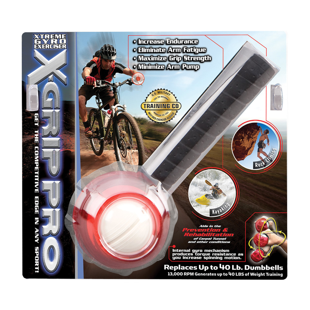 X-Grip Pro Gyro Exerciser - from DFX