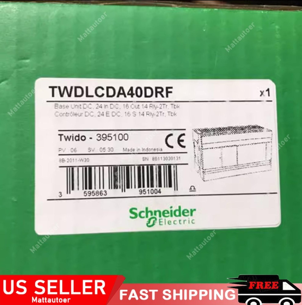 NEW Schneider TWDLCDA40DRF 40 I/O Module with Display