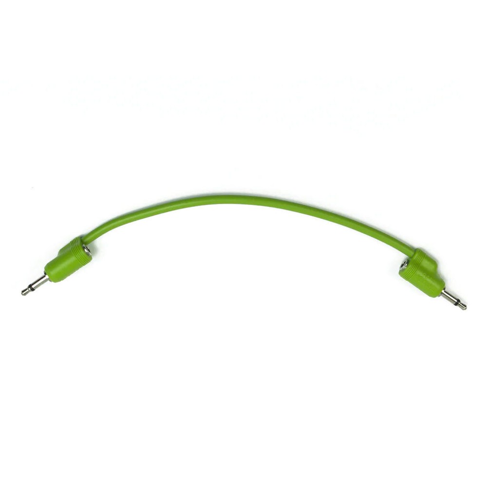 Tiptop Audio Stackcable 3.5mm Eurorack Patch Cable - Green, 20cm, Single