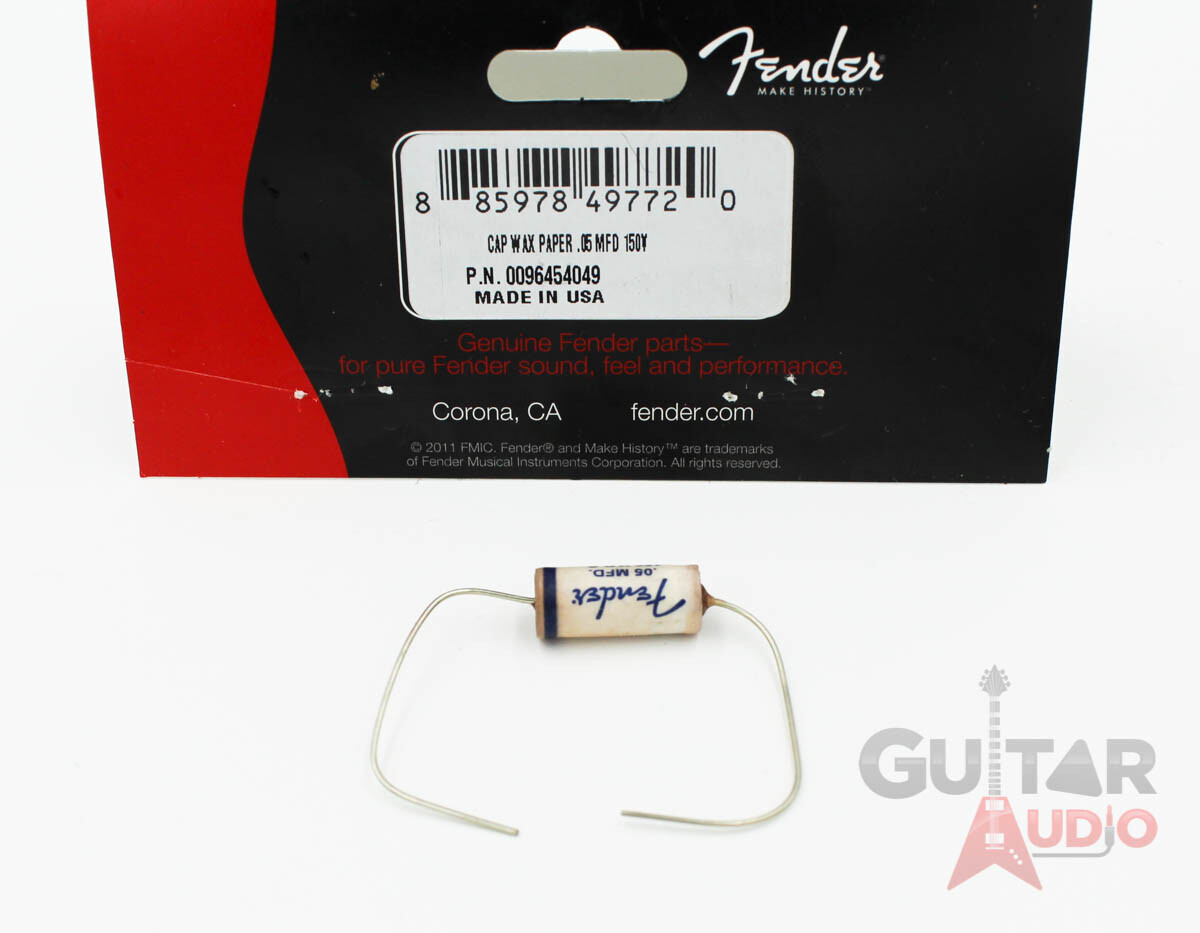 Genuine Fender Pure Vintage Wax Paper Capacitor .05uf at 150V - 009-6454-049