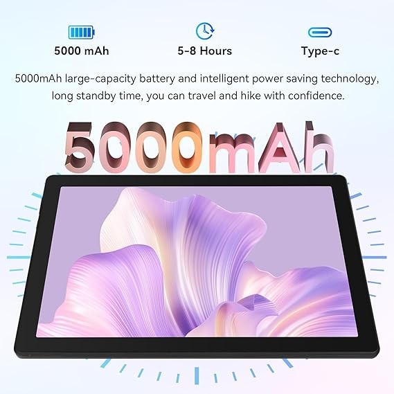 NEW 10.1 inch Android Tablet 10+128GB IPS Touchscreen Octa-core Processor Wi-Fi