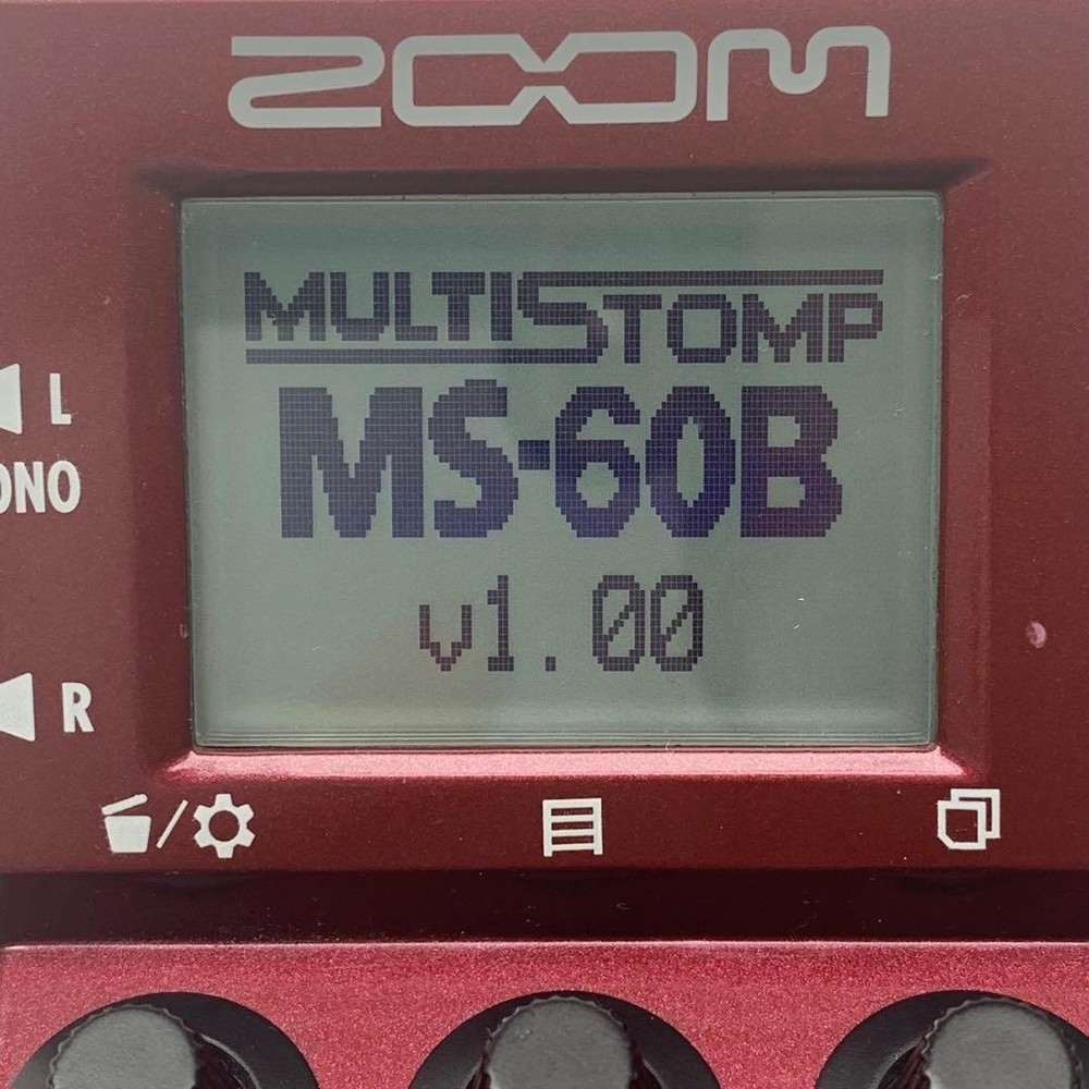 ZOOM MS-60B bass effector