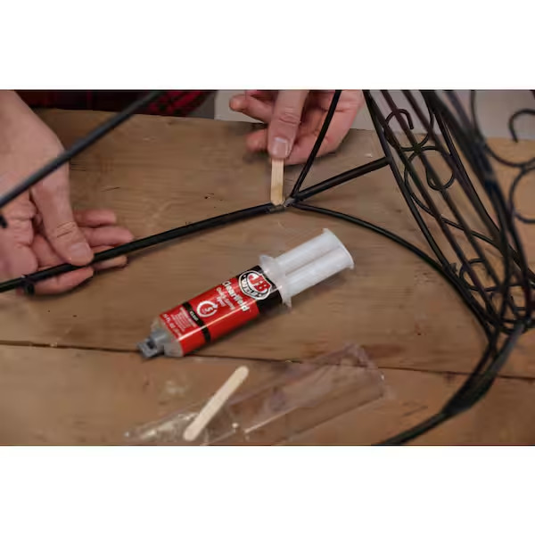 0.85 Oz. Plasticbonder Black Adhesive Epoxy