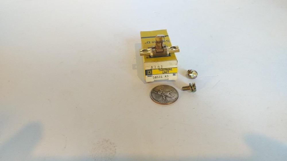 SQUARE D A 3.61 THERMAL OVERLOAD HEATER UNIT