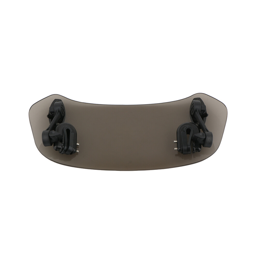 Universal Motorcycle Adjustable Clip On Windshield Extension Spoiler Deflector