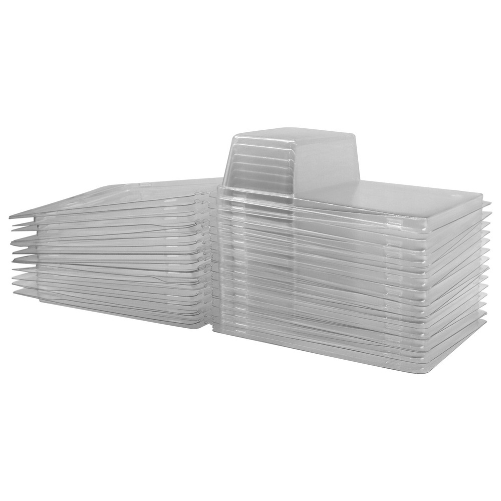 120Pack Clear Protector Case Plastic Display Fit For Hot Wheels & Matchbox Basic
