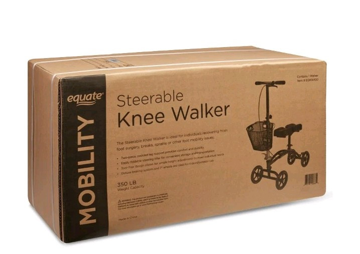 Equate Steerable Knee Walker Scooter