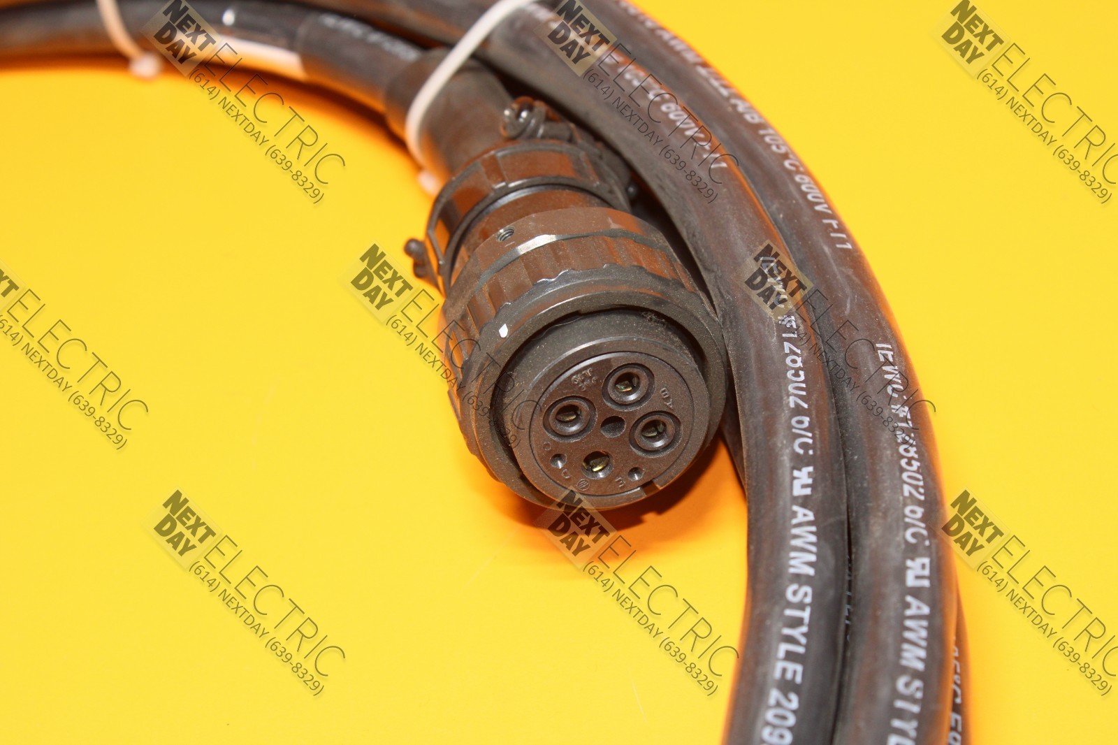 Motoman, 189660-1, Motor Power Cord Connector Plug Cable Sigma 7 Servo Robot