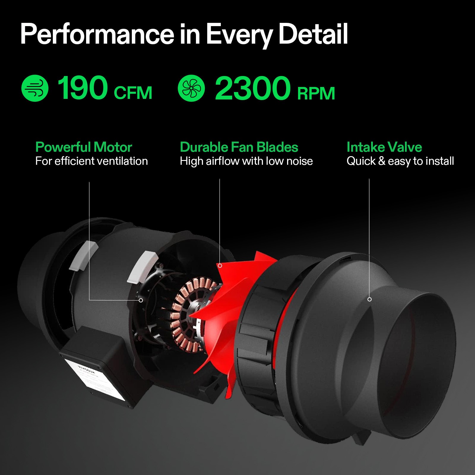 VIVOSUN 2.7x2.7ft Wifi Starter Grow Tent Kit 150W LED 4" Ventilation Kit w/ A22