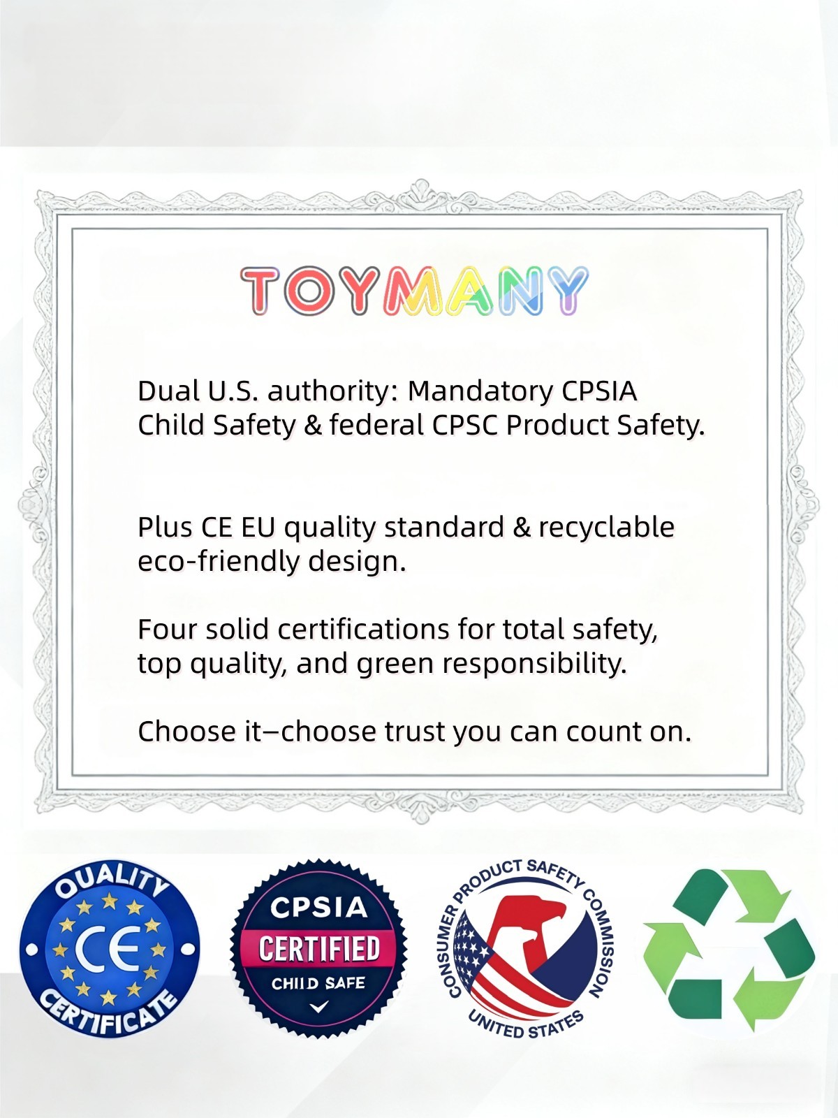 Toymany Forest Animal Figurine Playset Collectible Toy Set