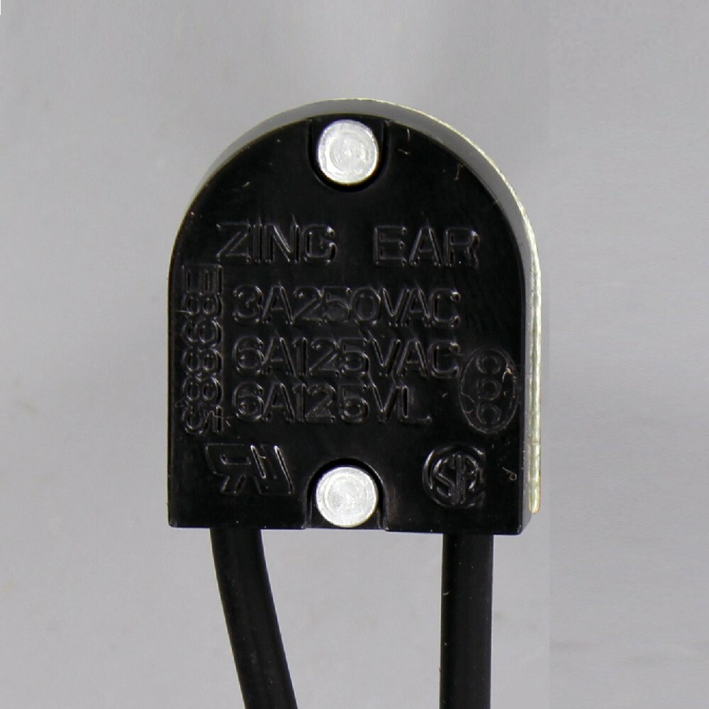 PUSH BUTTON ON-OFF NICKEL PLATED CANOPY SWITCH SINGLE POLE 1 1/2" SHANK 915NG