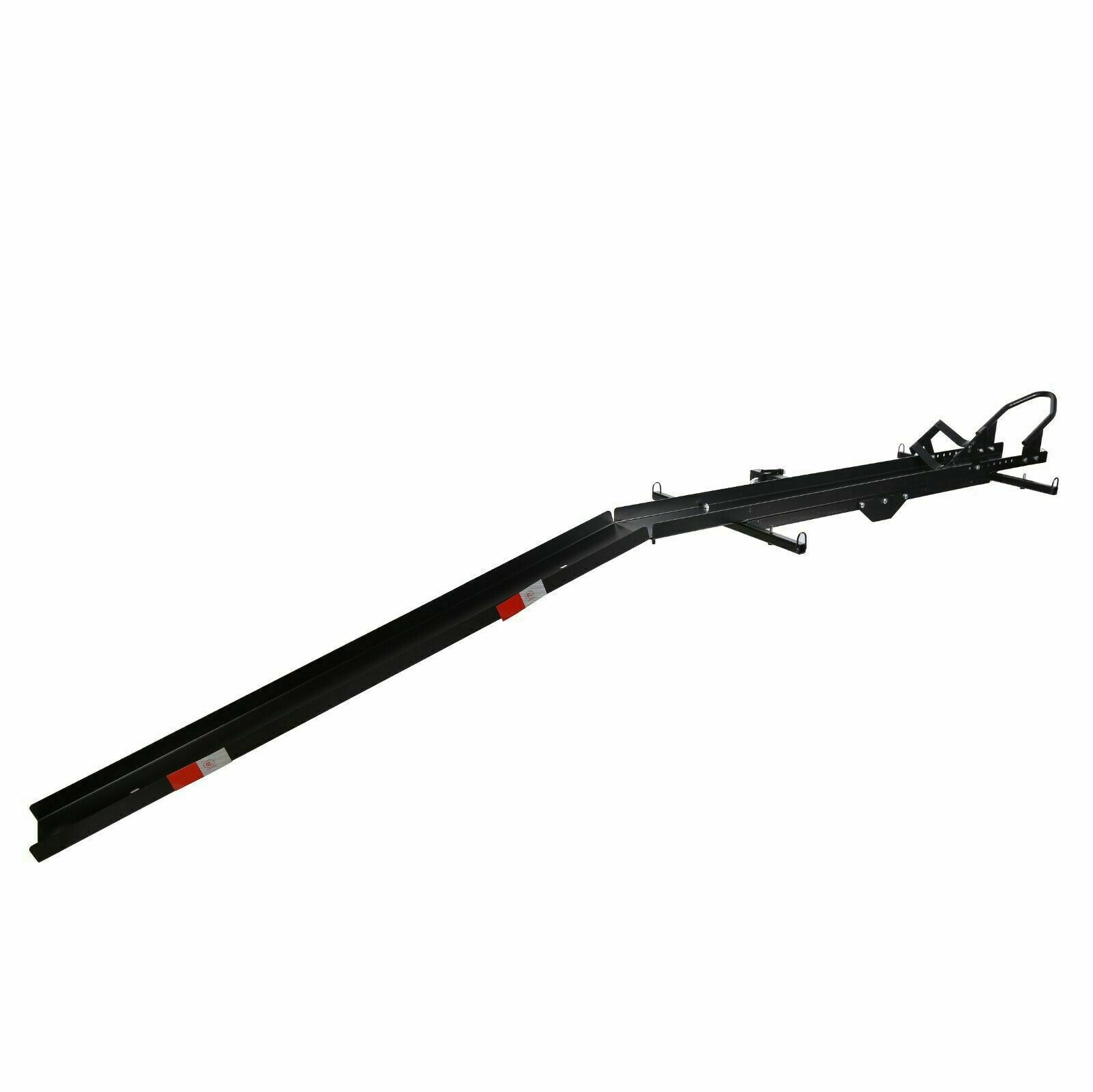 8" Motorcycle Carrier Hitch Rack Mount Dirt Bike Trailer Hitch w/ /Loading Ramp