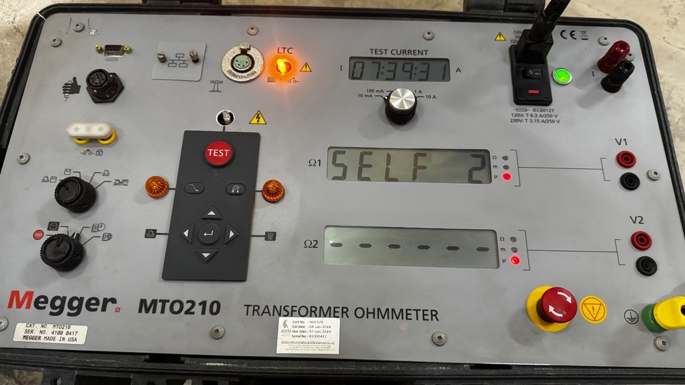 Megger MTO210 Transformer Ohmmeter