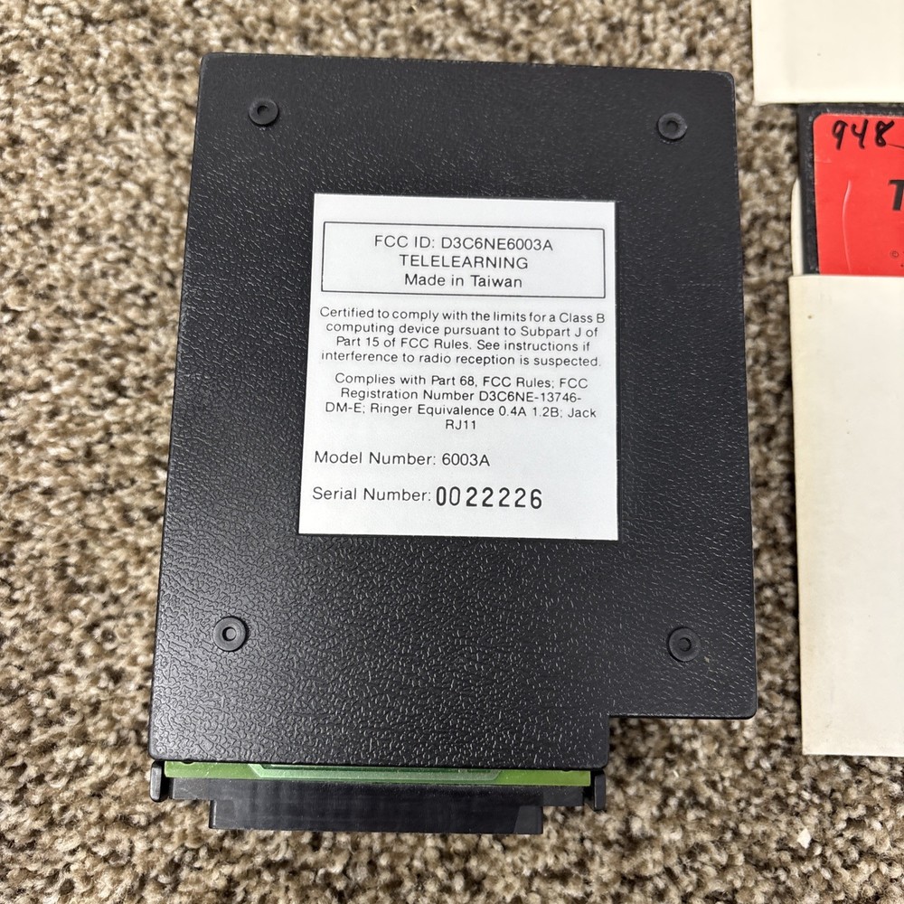 Total Telecommunications For Commodore 64 In One Package w/ Modem C64 with Box