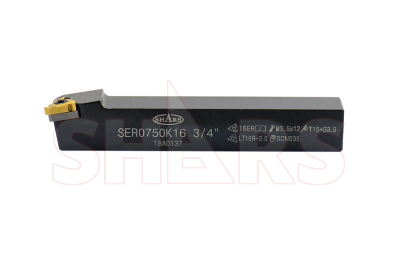 Shars 3/4 RH Indexable Threading Tool Holder ER16 Insert Cert Save $32.70 P]