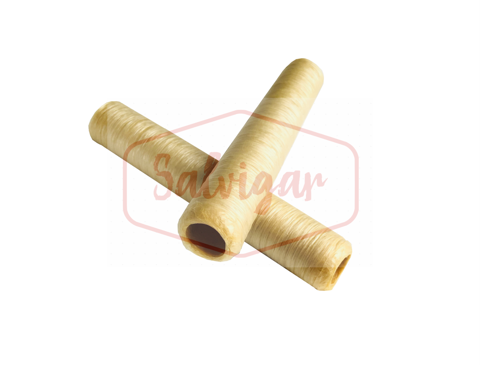 Collagen Casings Dry 34mm / 50ft for stuffing 44 Lb 180 sausages 2 sticks