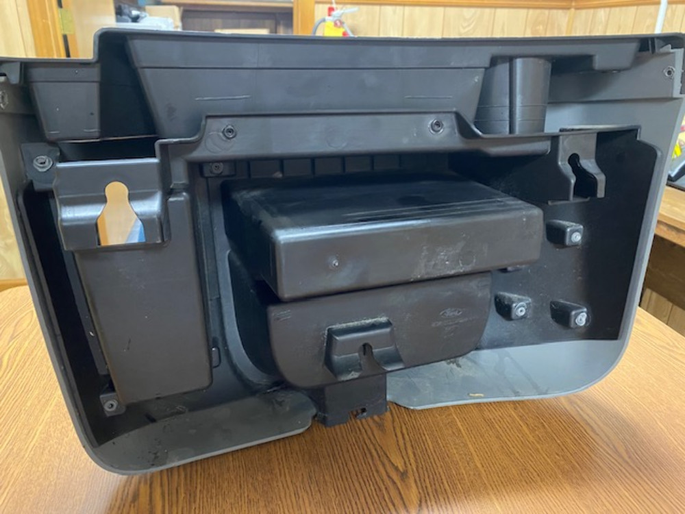 97-15 Ford E-150 E-250 E-350 E-450 Econoline Van Gray Center Console Cup Holder