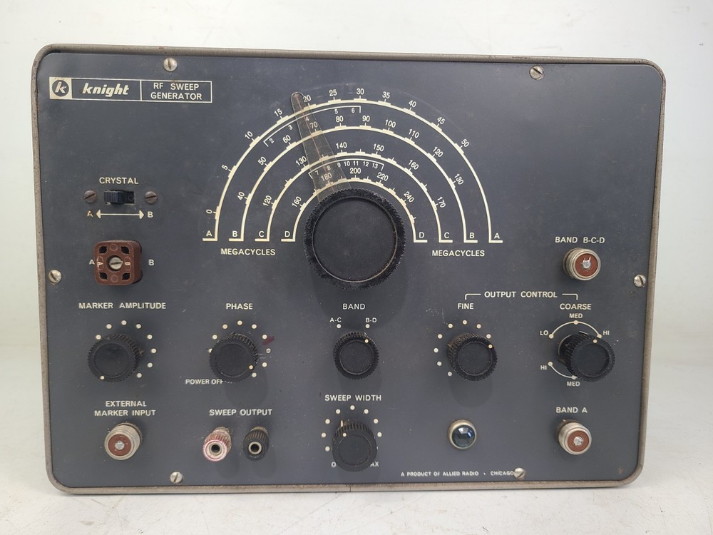 Vintage Knight RF Sweep Generator