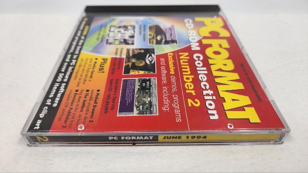 PC Format June 1994 Number 2 Future Publishing CD-ROM Collection