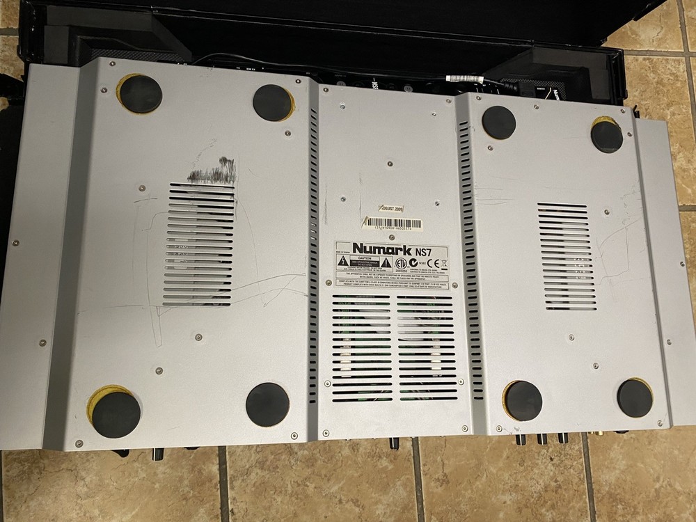 Numark NS7 DJ Controller + NSFX Effects Controller & Case W/ Cords | Big Bundle