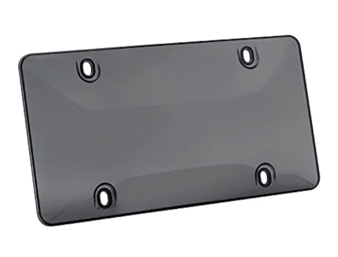 2 pack Unbreakable License Plate Covers Auto Tag Shield Protector Front Rear