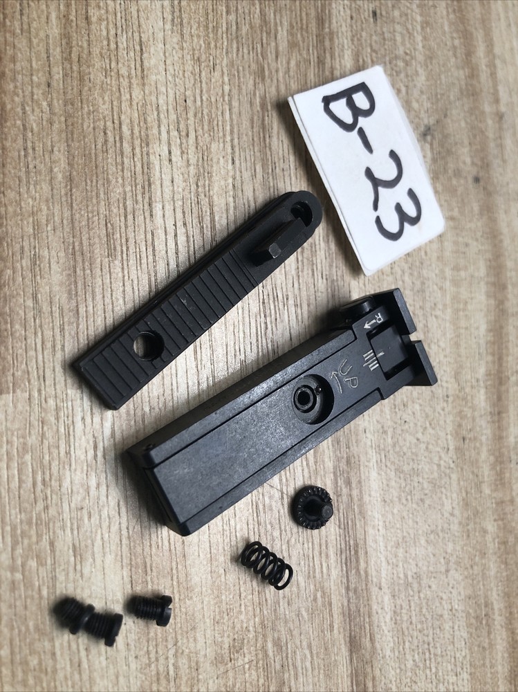 Thompson Center - CVA type REAR SIGHT w/elevation Screw and front