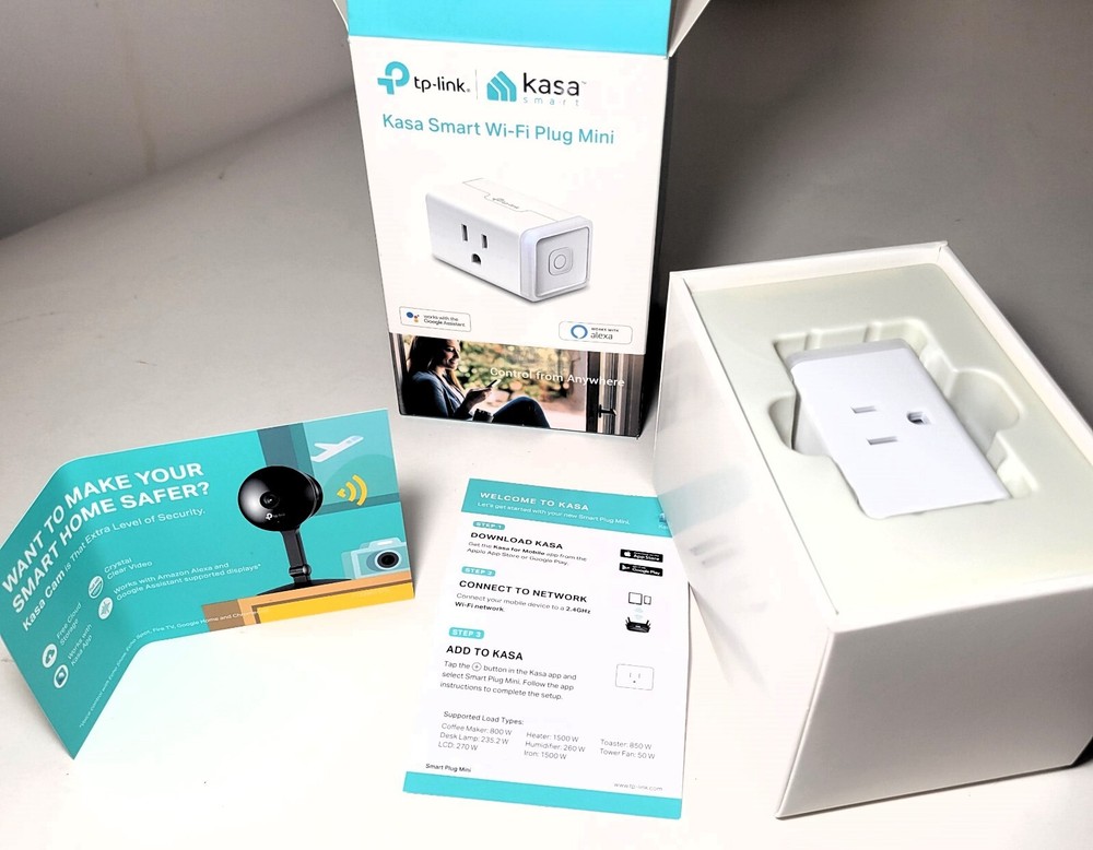 TP-Link Kasa Smart Wi-Fi Plug Mini - White Model HS105