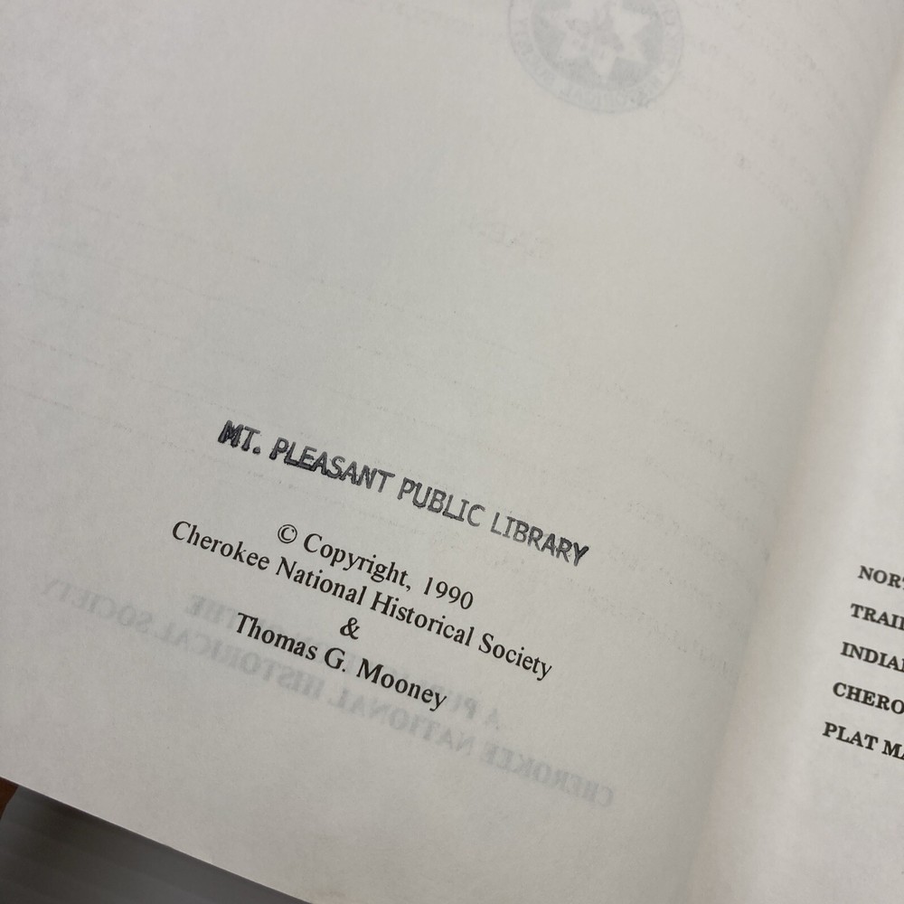 Exploring Your Cherokee Ancestry Basic Genealogical Research Guide Mooney 1990