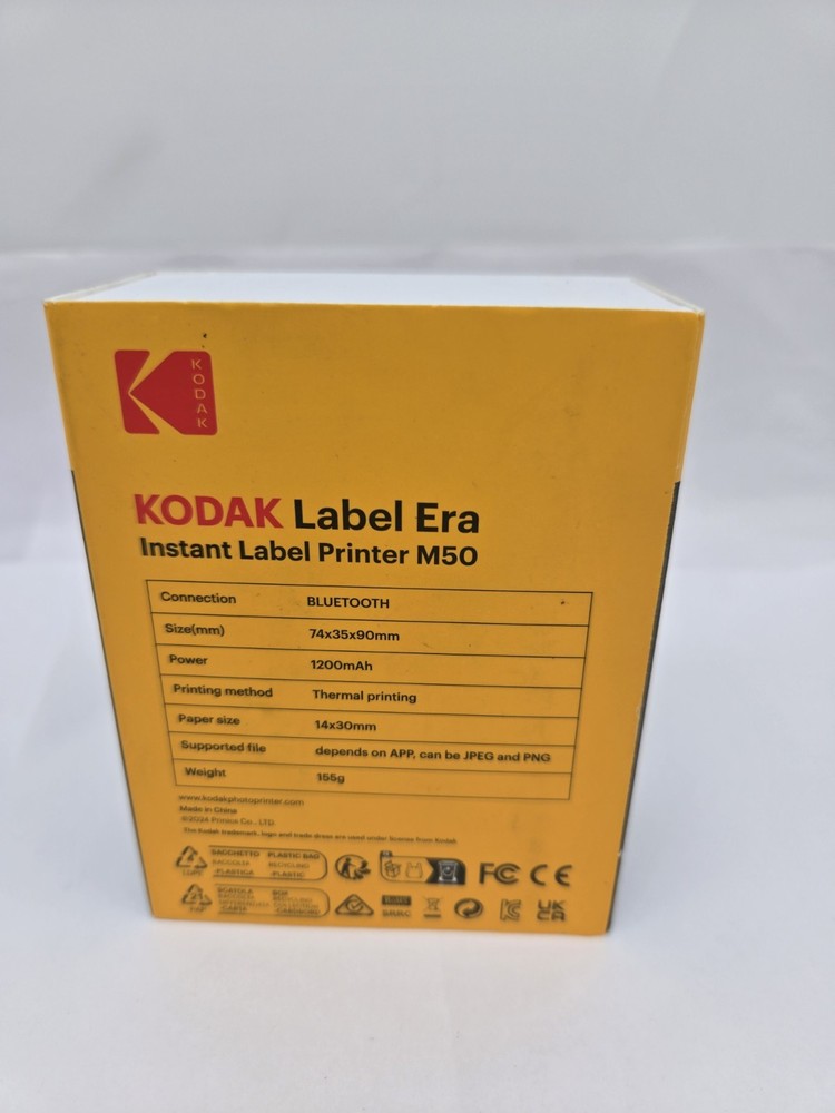Kodak Label Era Instant Label Printer M50