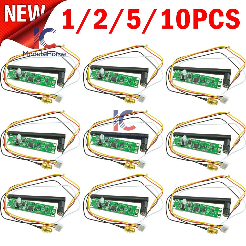 1-10Pcs Wireless DMX512 PCB Board LED Controller Modules Transmitter Receiver