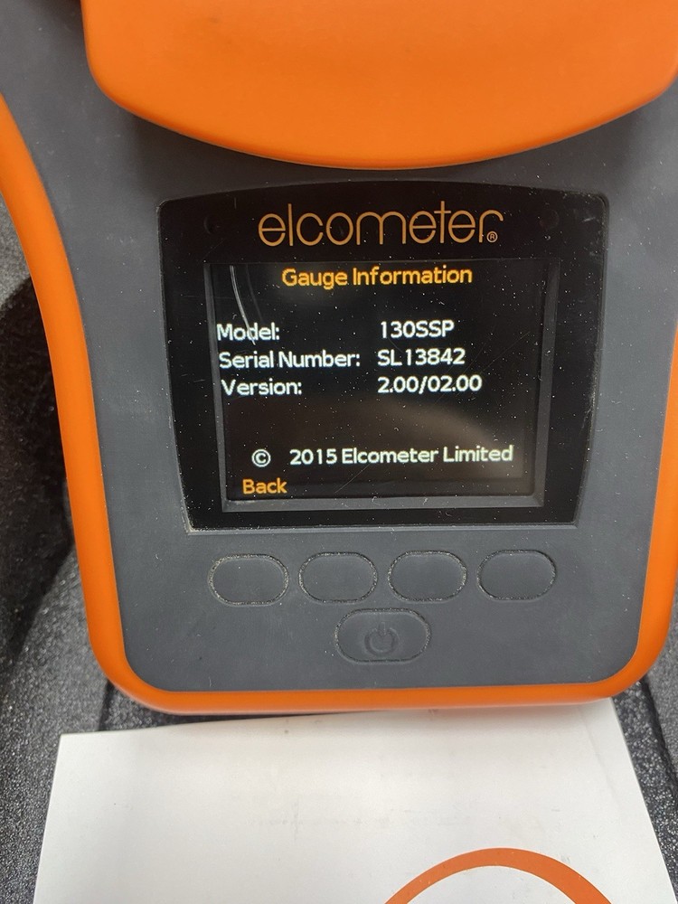 Elcometer E130-SSP /SPC Salt Contamination Meter Version 2.00 With Case