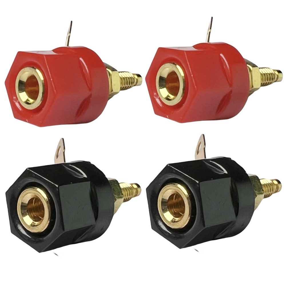 CESS Amplifier Terminal Connector Binding Post #09: Length 29mm/1.1",4-Pack