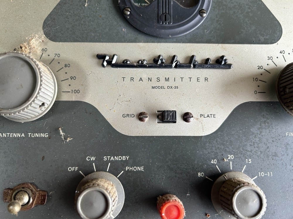 Heathkit DX-35 Transmitter Ham Radio