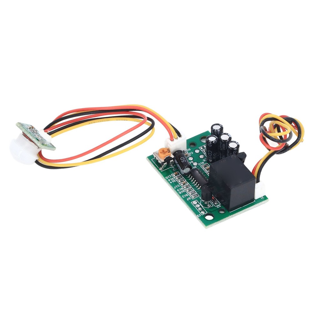 DC 12V PIR Human Motion Sensor Module Relay Output Split Type Pyroelectric Infr↑