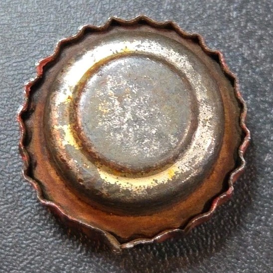 Antique Winged Wheel Lantern Fuel Cap