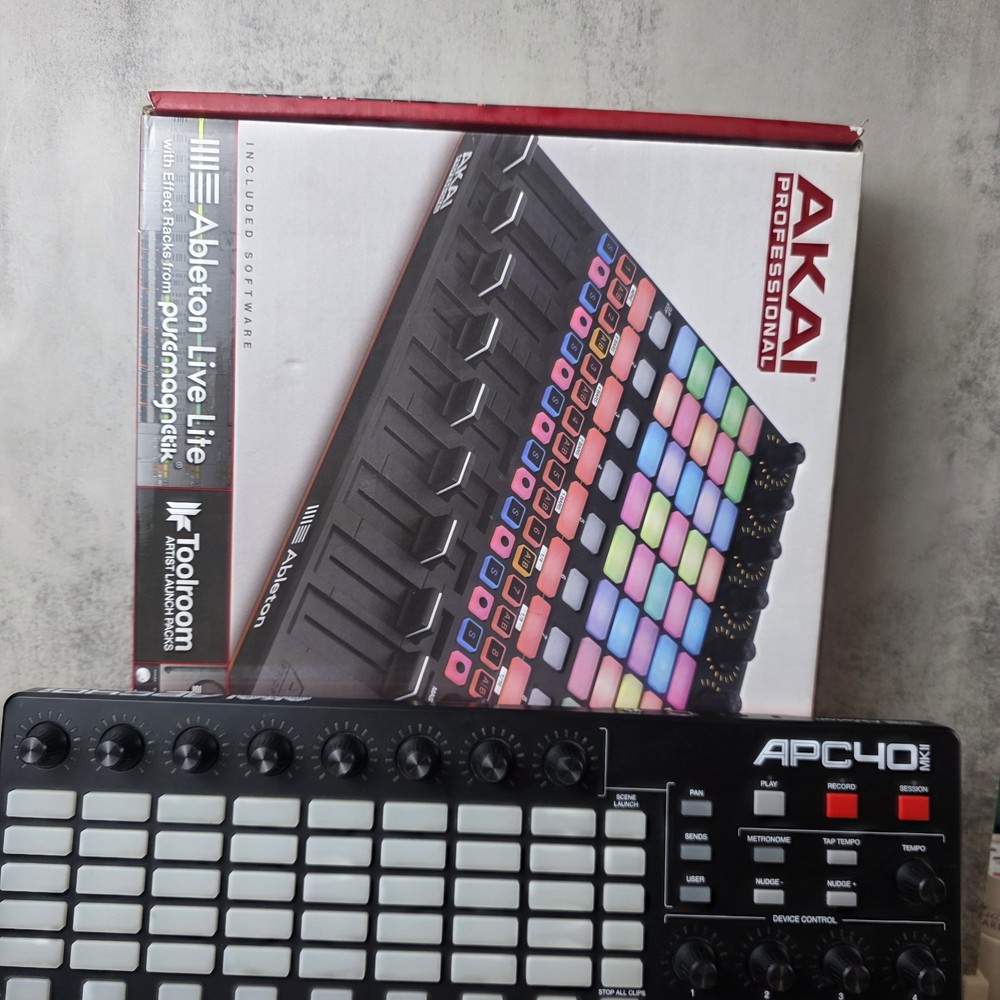 Akai Professional APC40 MKII Ableton Live Performance Controller