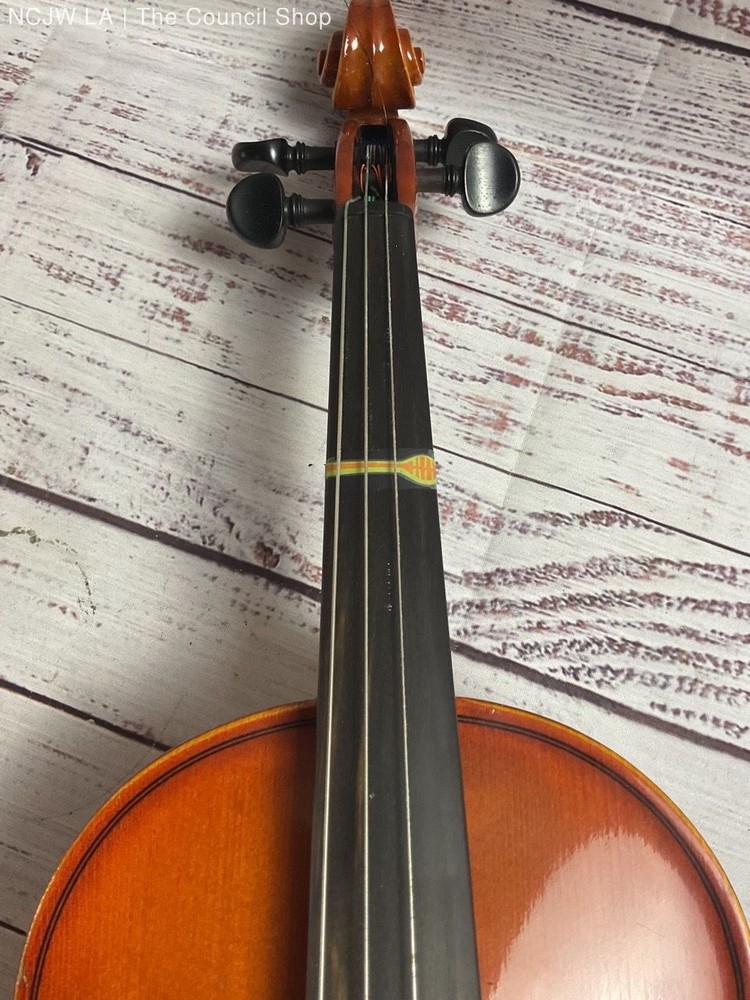 Vintage Hermann Beyer Violin Model E201125 [MISSING STRING]