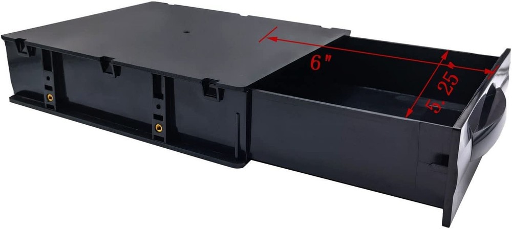Black Desktop Computer ATX/MATX Hard Drive Mobile Blank Rack Drawer Tray Comp...