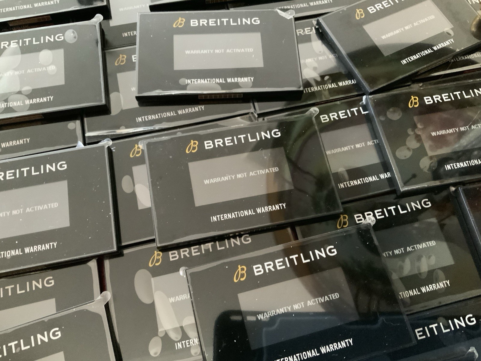 Breitling Watch International Digital Warranty Open NOT ACTIVATED (ONLY ONE)