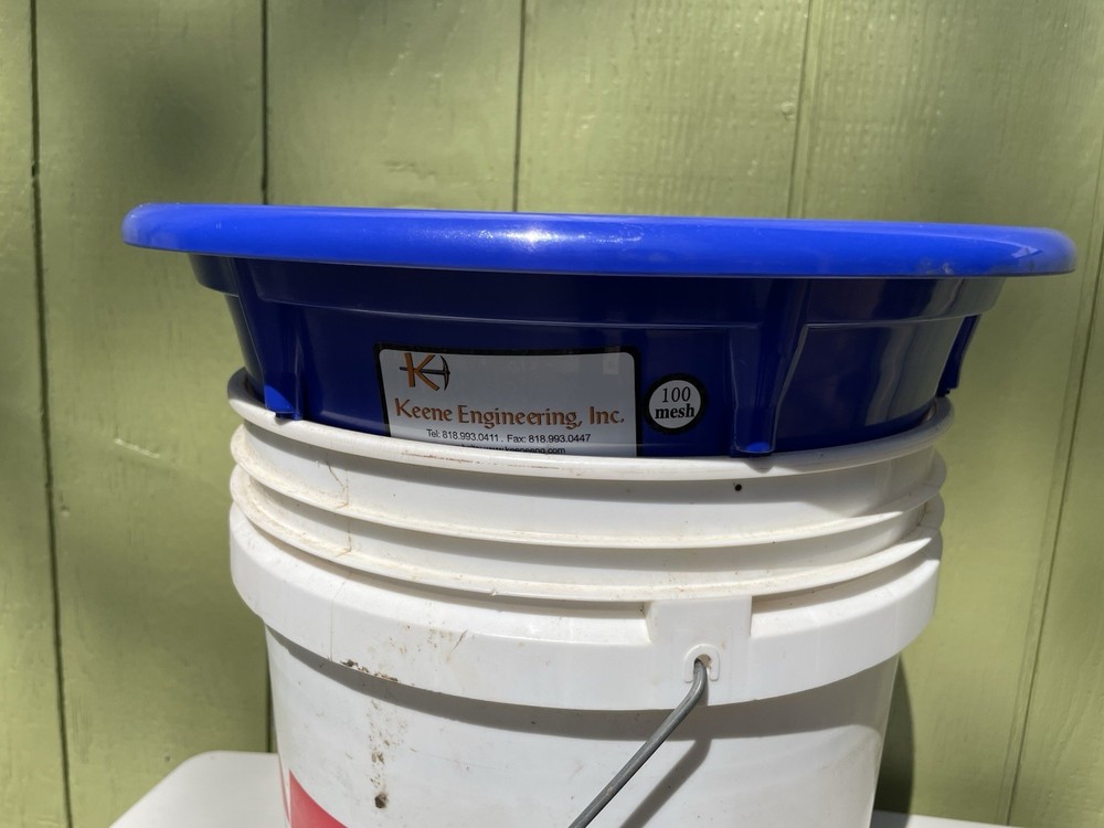 Keene Engineering Gold Classifier Sifting Prospecting Pan 100 Mesh Screen RARE!