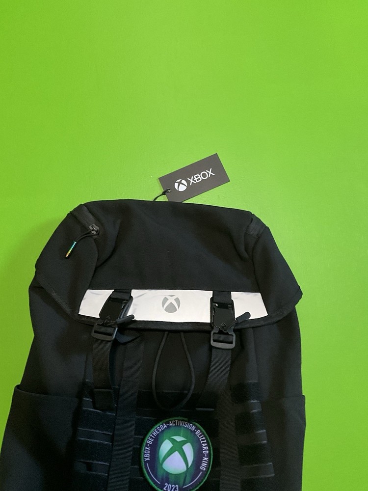 Microsoft Xbox One Aurora Employee Exclusive Tactical Backpack Patch New