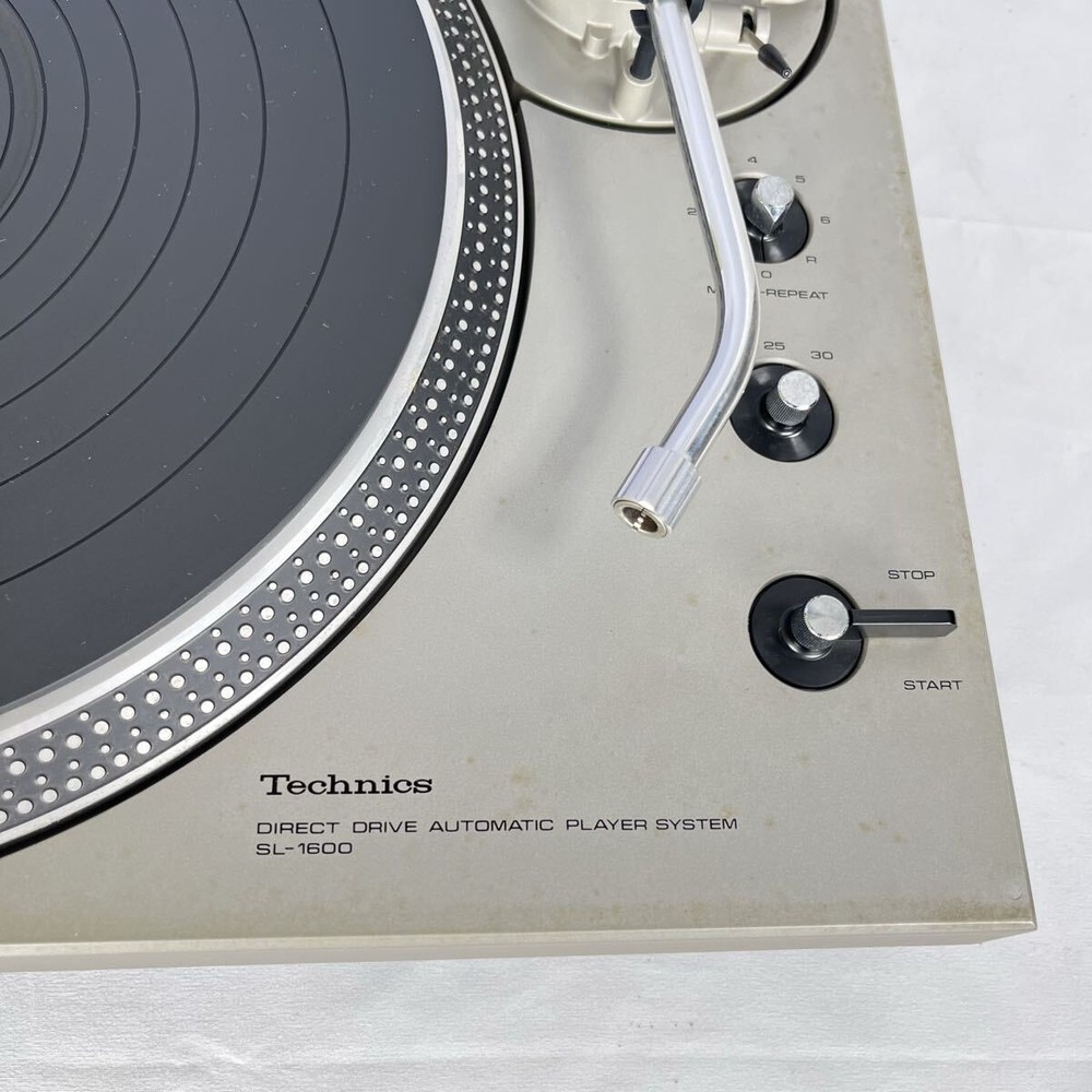 Technics SL-1600 Direct Drive Turntable System Vintage DJ Record Player