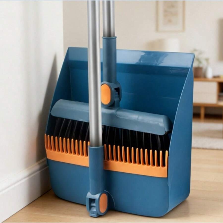 Multi-function Broom Hickened Broom Dustpan Floor Brush Indoor